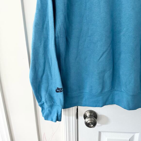 Nike NSW Sport Essentials+ Crewneck Dutch Blue Sweatshirt DM8886-469 Large - Picture 10 of 13